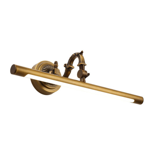 Aougo - Vintage led Bathroom Mirror Lamp Sconces Bathroom Lighting Brass IP44 Waterproof Lighting for Dressing Table Cosmetic Mirror Lamps, European