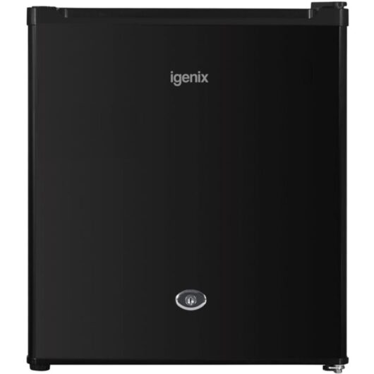 Igenix - Table Top Freezer with Lockable Door, 33 Litre, Black - IG3751BL