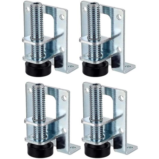 Piece Adjustable Furniture Levelers, Heavy Duty Leveling Feet, Furniture Leveling Feet, Adjustable Furniture Feet, Furniture Leg, for Tables,