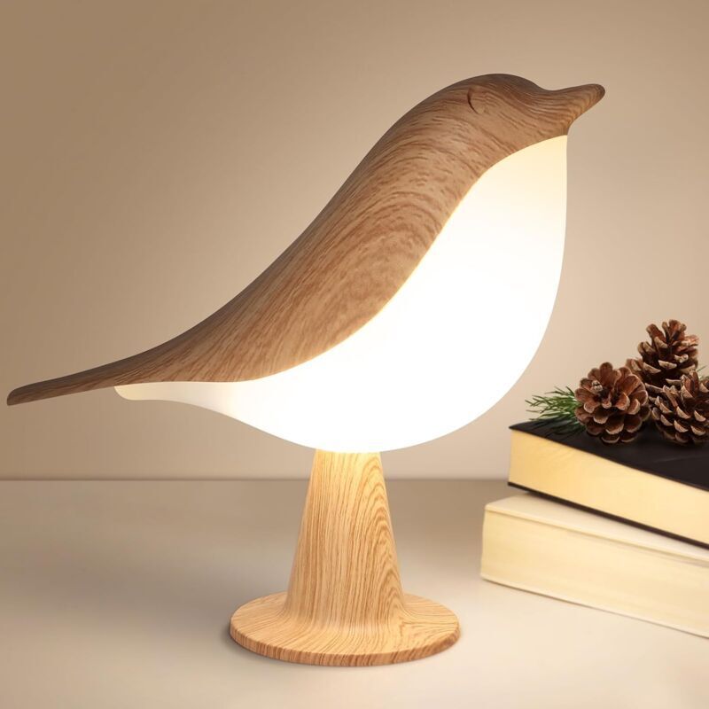Small bedside lamp, desk lamp, night light, table lamp, touch control, wireless, 3 colors, adjustable brightness, portable night light for children