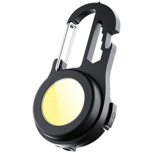 Mini Flashlight Small Flashlight with Folding Stand Magnetic Flashlight for Camping Fishing