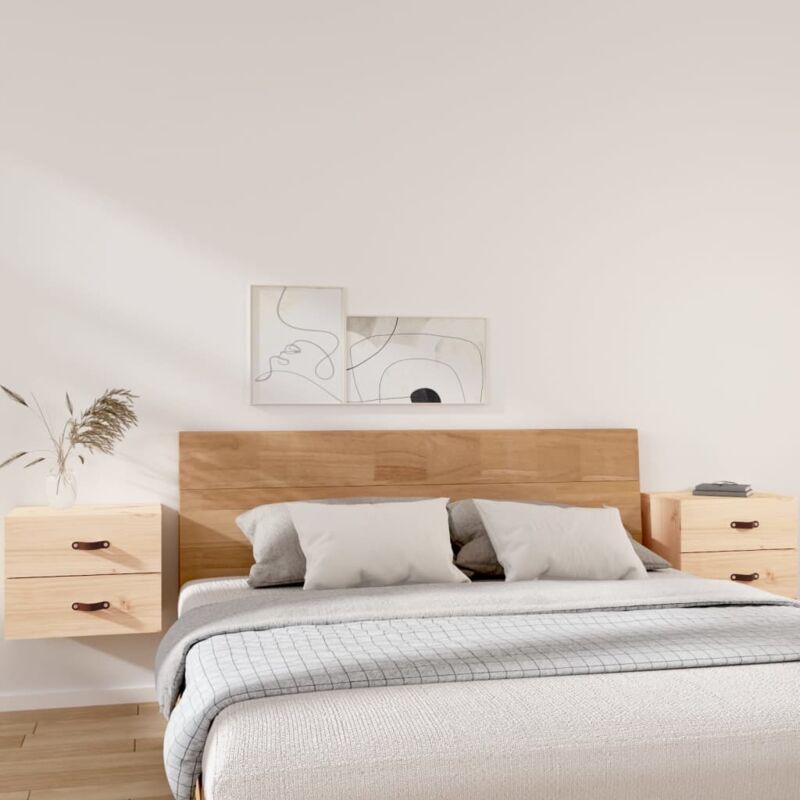 Wall-mounted Bedside Cabinets 2 pcs 50x36x40 cm Vidaxl