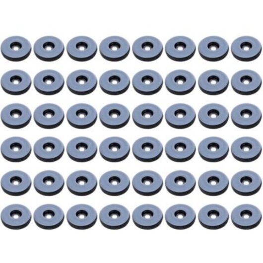 19mm Furniture Sliders, Set of 48 Round PTFE Furniture Glides, Heavy-Duty Shock-Resistant Sliding Pads for Furniture, (Round)