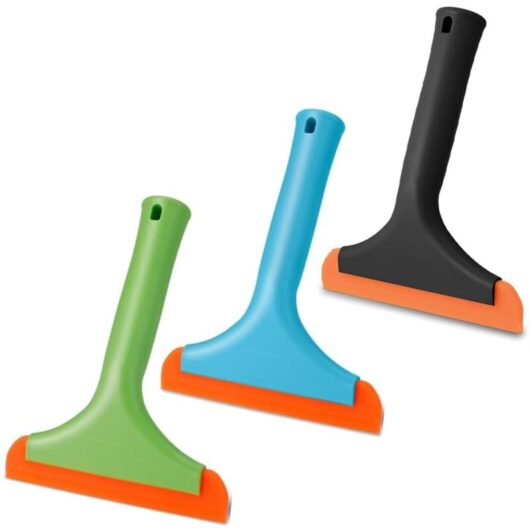 3 Pieces Silicone Window Squeegee, Silicone Window Squeegee, Small Size for Car Windows, Kitchen Countertops, Glass, Kitchens, Bathrooms