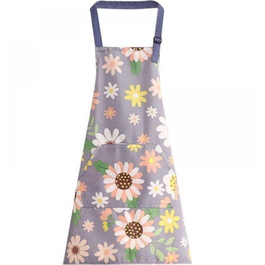 Adjustable Kitchen Apron, Funny Bib Apron with Long Ties, Personalized for Cooking, Gardening, Painting, BBQ: Great Gift for Women and Men.