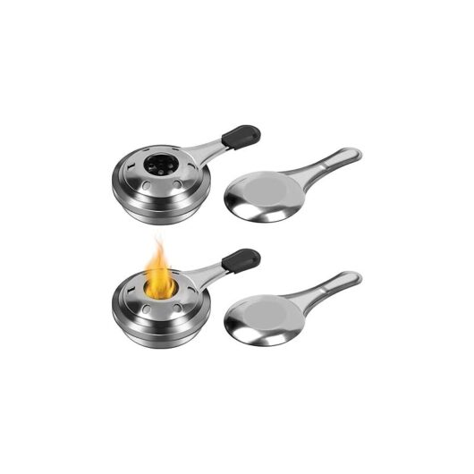 Alcohol Burner, 2Pcs/4Pcs Alcohol Burner for Fondue Portable Alcohol Stove for bbq, Camping, Hiking, Cooking
