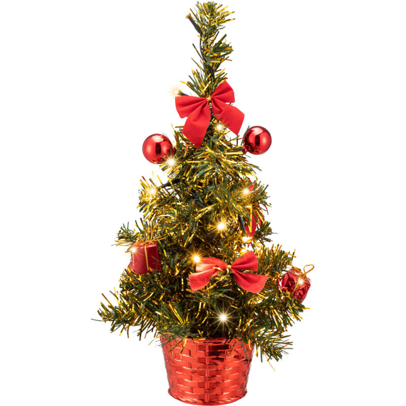 Christmas Tree Small X-mas Mini Artificial Decoration Tabletop Desk Office Decor Mini Tree