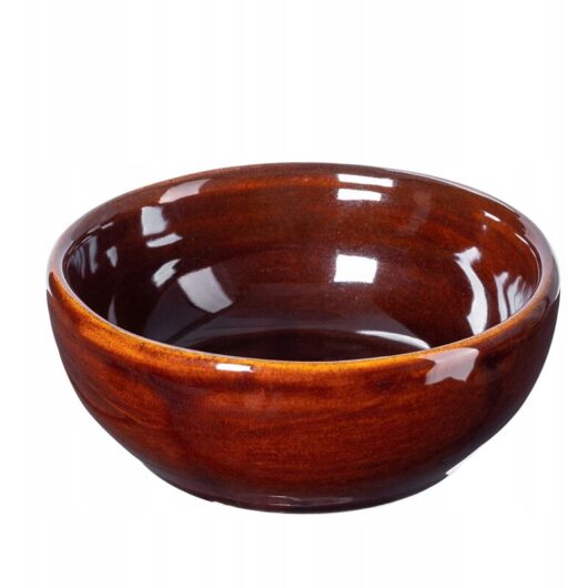 KADAX Ceramic Bowl, Soup Bowl, Ceramic Dish, Without Ears, 0.7L