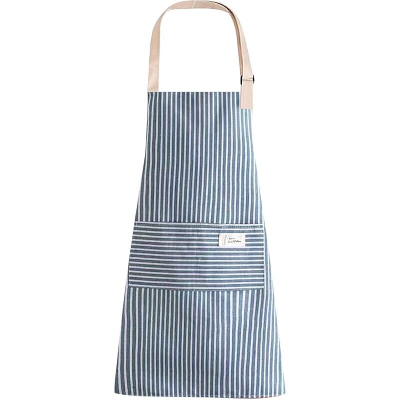 Linghhang - Chef Kitchen Aprons, Adjustable Apron with Pocket, Kitchen Apron, Waterproof Apron for Cooking, Baking, Gardening