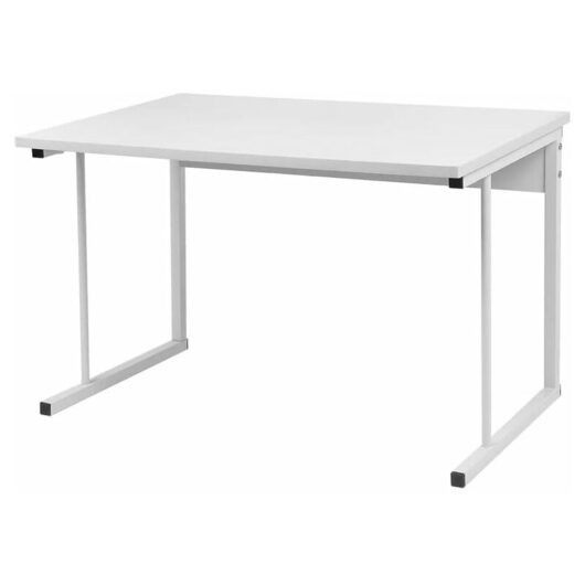 Niceme - Countertop Microwave Rack Storage Shelving Unit, Small Oven Shelf Microwave Stand, Printer Stand for Desktop Storage Organizer (White, 2