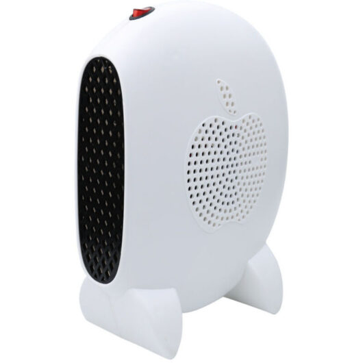 Quad Room Heater, Portable Mini Table Fan, Fan Heater, Small Electric Heater for Personal Space