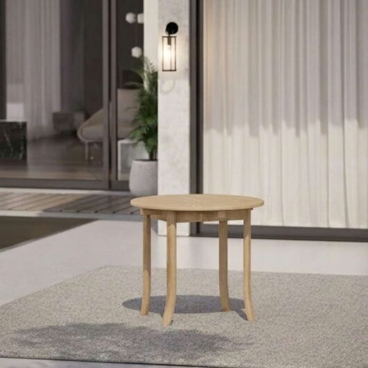 Royalcraft Maris Round 2 Seater Bistro Table Natural