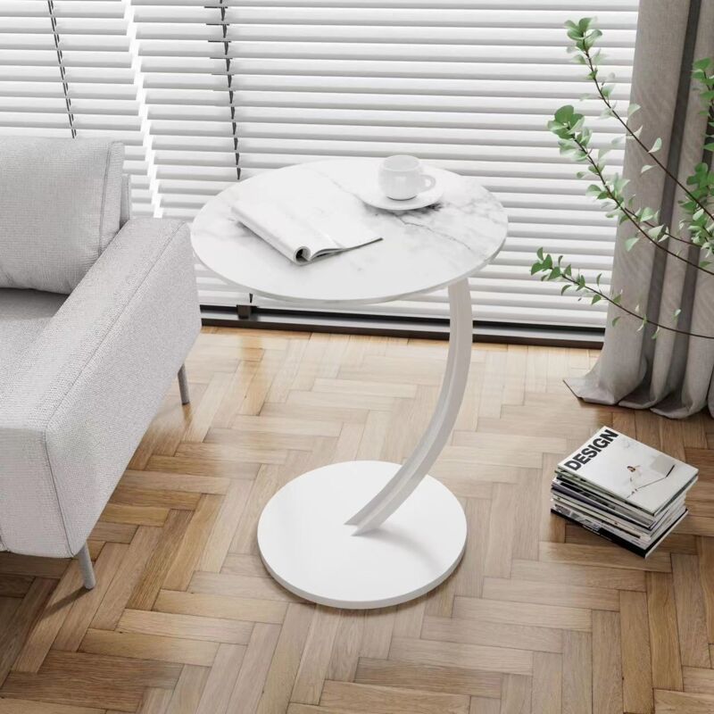 Side table, small side table, center table, end table, bedroom nightstand, coffee table 60 x 40 x 38, coffee table, compact structure, simple living