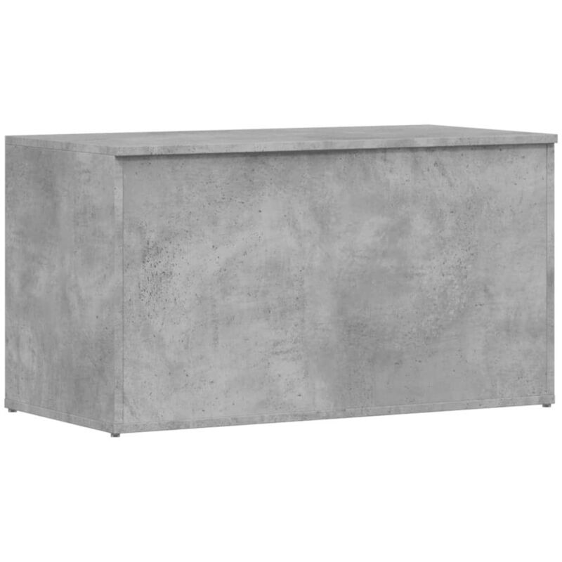 Storage Chest Concrete Grey 84x42x46 cm Engineered Wood Vidaxl