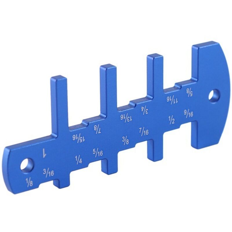 Tinor - Depth gauge depth gauge aluminum alloy depth speed table depth gauge measuring height height height size