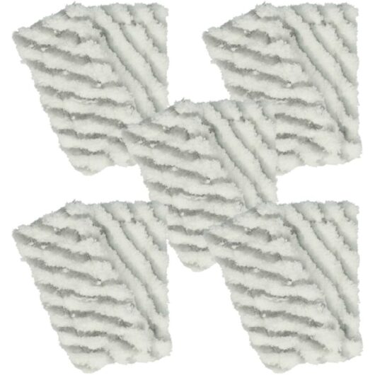 Vhbw - 10x Cover Scrubber Sleeve Small Replacement for Bosch F016800574 for Window Cleaner Squeegee - Mop Attachment Cloth Pad