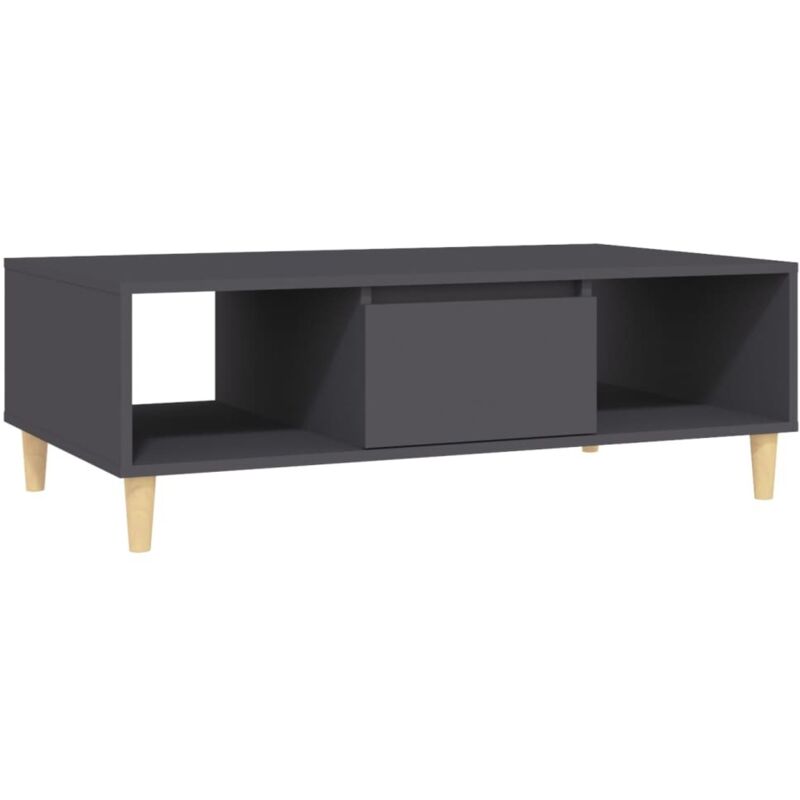 Vidaxl - Coffee Table Grey 103.5x60x35 cm Engineered Wood