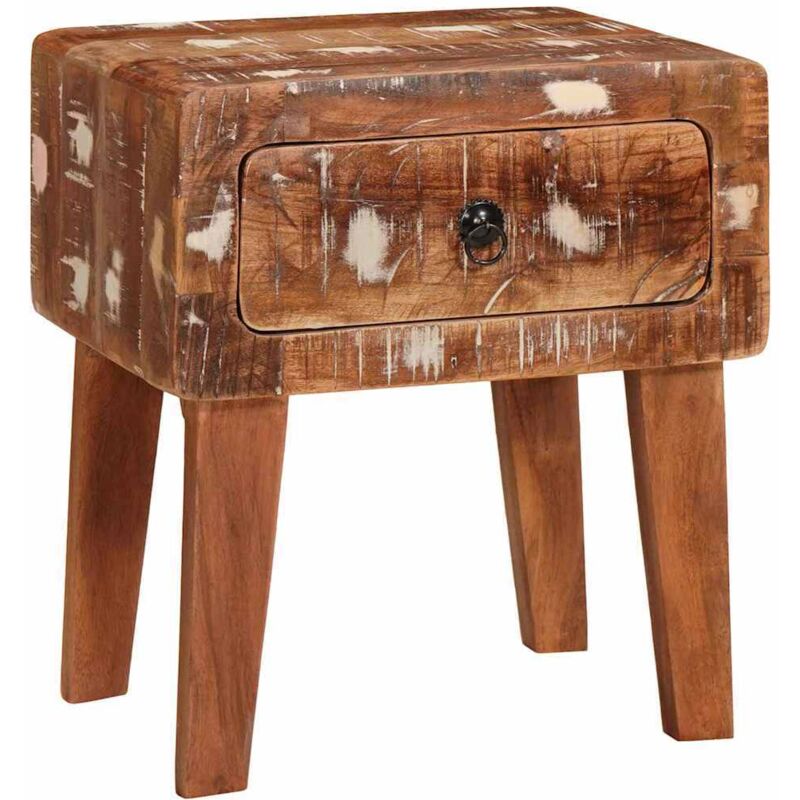 Vidaxl - End Tables Multicolour 40 x 32 x 46 cm Solid reclaimed wood